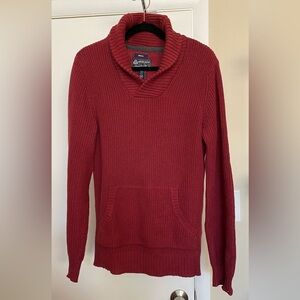 American Rag Shawl Collar Kangaroo Pocket Sweater Size Small